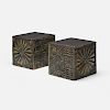 Adrian Pearsall, cube tables, pair