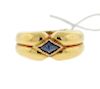 Chaumet 18k Gold Sapphire Ring