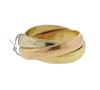 Cartier Trinity 18k Gold Rolling Band Ring 51