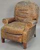 Bradington Young leather recliner chair.