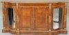 Henredon Grand Provenance sideboard having two bowed glass doors, ht. 36 1/2in., wd. 75in.