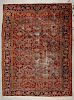 Antique Heriz Rug, Persia: 8'7'' x 11'4''