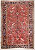 Antique Heriz Rug, Persia: 6'2'' x 9'