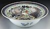 Chinese late Qing porcelain painted bowl,
