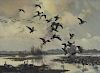 Harry Curieux Adamson (1916-2012) Canada Geese