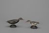 Miniature Black Duck and Merganser Hen A. Elmer Crowell (1862-1952)