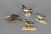 Four Miniature Puddle Ducks Harold N. Gibbs (1886-1970)