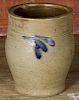 Small Philadelphia Remmey stoneware crock, 19th c