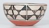 Robert Tenorio (Kewa, b.1950) Pottery Bowl