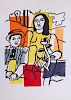 AFTER FERNAND LEGER (1881-1955): THE COUPLE