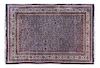 An Indo-Persian Wool Rug 8 feet 7 inches x 11 feet 4 inches.