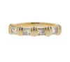 Cartier 18k Gold Diamond Band Ring