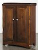Pine jelly cupboard, 19th c.