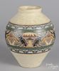Large American art pottery vase