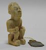 African Bakongo Ivory Finial Figure Ex. Sotheby's