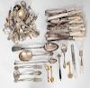 Mother of Pearl Handled Flatware and Other Silverplate