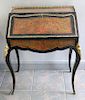 Antique French Boulle Ladies Writing Desk.