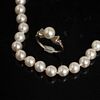 14k Pearl Necklace and Ring