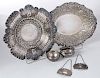 Six Pieces English Silver Table Items