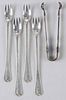 Five Pieces Tiffany Sterling Flatware