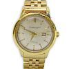 Man's Circa 1960s International Watch Co Ingenieur 18 Karat Yellow Gold Automatic Movement Bracelet Watch with Second Hand an