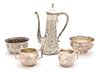 Five Miscellaneous American Silver Articles, Various Makers, comprising two bowls by Whiting Mfg., an open sugar and creamer 