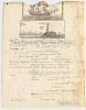 Ship's Pass for the Adeline   of New Bedford, Signed by Martin Van Buren