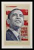 Antar Dayal (American, 20th Century), 2008 Barack Obama Presidential Campaign "Yes We Can" Poster, limited edition lithograph