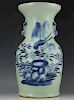 A Blue & White celadon porcelain from Qing dynasty