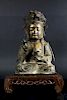 Gilt bronze Buddha Guan Yin from Ming Dynasty