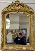 Two gilt decorated mirror, 41" x 28" and 37" x 25".