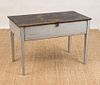 SWEDISH SINGLE-DRAWER PAINTED CENTER TABLE