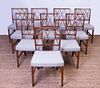 SET OF TEN OLE WANSCHER BIRCH SIDE CHAIRS FOR ILLUMS BOLINGHUS