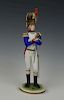 Kaiser Porcelain figurine soldier "Massena"