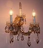 Crystal sconce