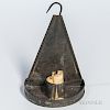Small Tin Candle Sconce