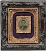 Mounted Tintype of Abraham Lincoln