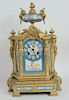 FRENCH STYLE PORCELAIN INSERT CLOCK