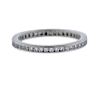 Cartier Platinum Diamond Eternity Wedding Band Ring