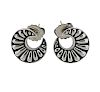 Lagos Chichi Sterling Silver Circle Earrings