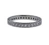 Martin Flyer Platinum Diamond Eternity Wedding Ring