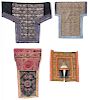 4 South China Textiles, Miao People, Early 20th C