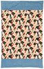 Japanese Batik: 65'' x 41'' (165 x 104 cm)