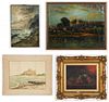 Estate Collection of 4 Works by Various Artists