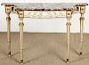 Continental Marble Top Console