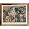 American Autumn Fruits Hand-Colored Lithograph by Currier and Ives
