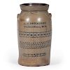 A.P. Donaghho Stoneware Butter Churn