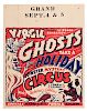 Virgil Presents the Stage Sensation “Ghosts Take a Holiday”. Monster Mystery Circus.