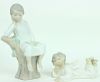 2) TWO LLADRO FIGURINES