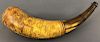 Rare French and Indian War Powder Horn
